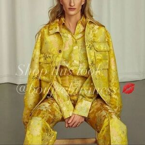 H&M Jacquard Patterned Jacket - Rare Find BNWT